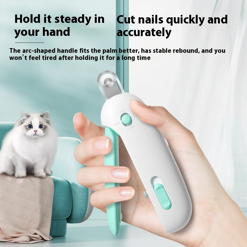 Gravity Push Cat Nail Scissors