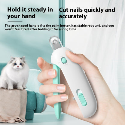 Gravity Push Cat Nail Scissors