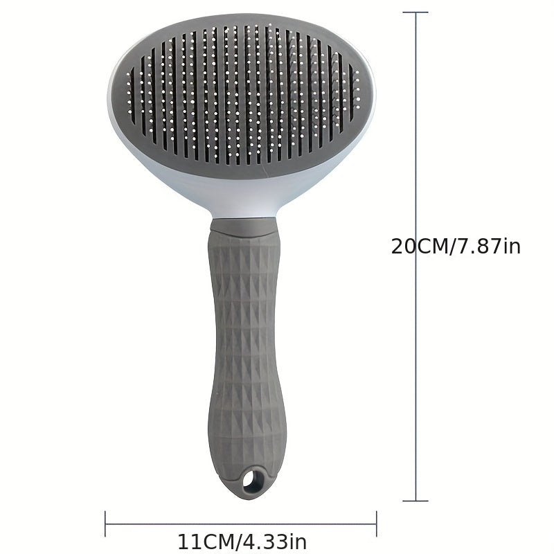 Self-Cleaning Grooming Brush for Cats & Dog