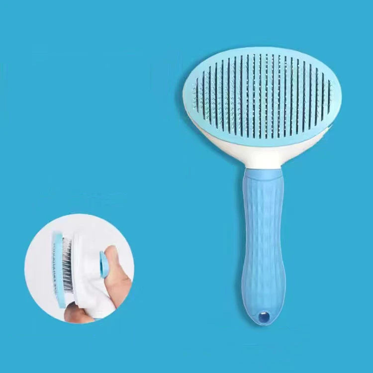 Self-Cleaning Grooming Brush for Cats & Dog