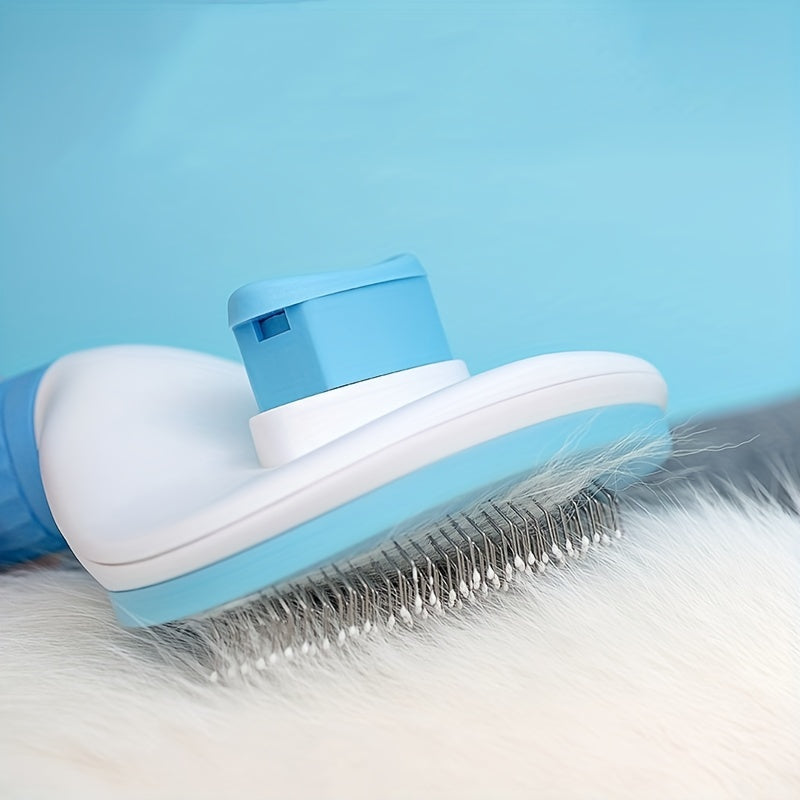 Self-Cleaning Grooming Brush for Cats & Dog