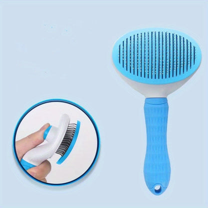 Self-Cleaning Grooming Brush for Cats & Dog